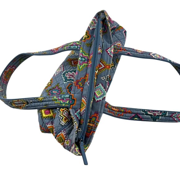 Vera Bradley Quilted Shoulder Bag In Multicolor Southwest Print - Picture 7 of 8